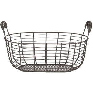 Coșuri (2 bucăți) 35x19x16 - 30x15x14 cm Clayre & Eef 6Y3770