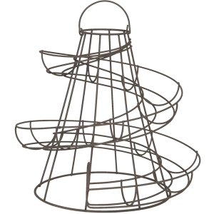 Clayre & Eef Halter für Orangen 33x33x35 cm schwarz