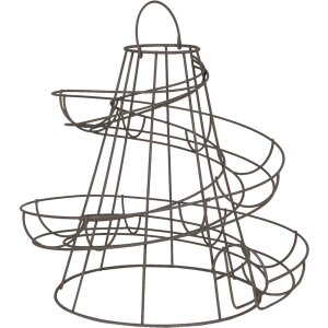 Clayre & Eef Halter für Orangen 33x33x35 cm schwarz