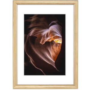 Hama Holzrahmen Phoenix Halbrundprofil Leistenbreite 1 cm bis Format 30x45 cm