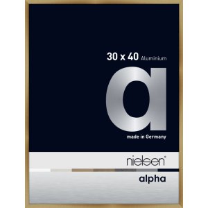 Nielsen aluminiu cadru Alpha TCSC 30x40 cm periat chihlimbar