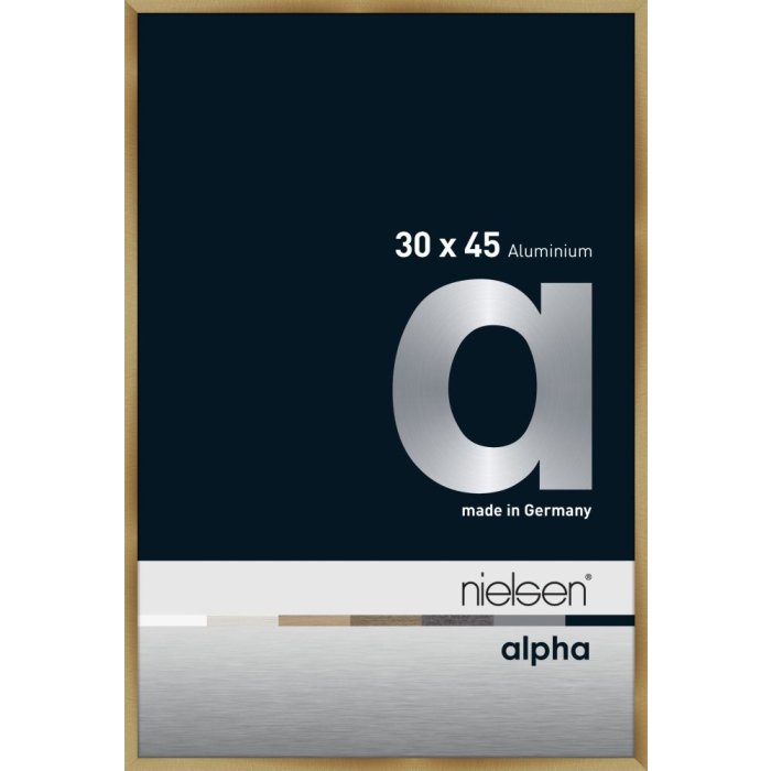 Nielsen aluminiu cadru Alpha TCSC 30x45 cm periat chihlimbar