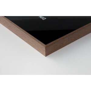 Nielsen aluminiu cadru Alpha TCSC 50x65 cm wengé lumina