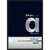 Nielsen aluminiu cadru Alpha TCSC 21x30 cm anodizat negru mat