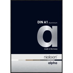 Nielsen aluminiu cadru Alpha TCSC 60x84 cm anodizat negru...