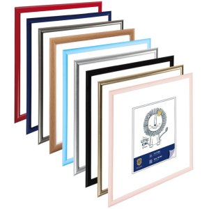 Henzo Kunststoffrahmen Napoli 10x10 cm rosa