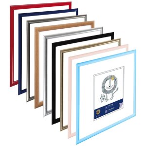 Henzo ramă din plastic Napoli 10x10 cm albastru deschis