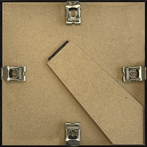 Henzo Kunststoffrahmen Napoli 15x15 cm schwarz