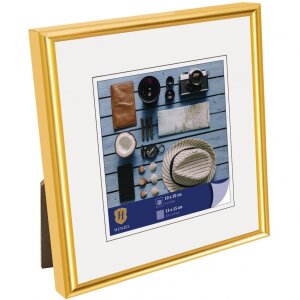 Rama din plastic Henzo Napoli Gold 15x15 cm pentru agățat și în picioare