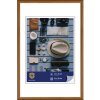 Henzo cadru din plastic Napoli 21x30 cm maro mediu