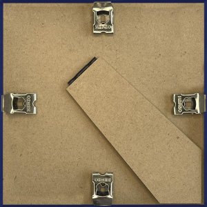 Henzo Kunststoffrahmen Napoli 30x30 cm Blau Normalglas