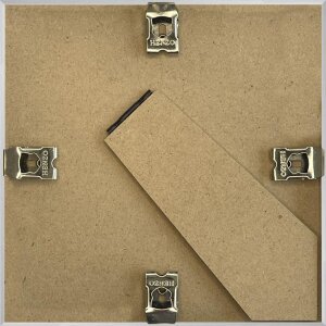 Henzo cadru din plastic Napoli 30x30 cm alb sticlă normală montare pe perete