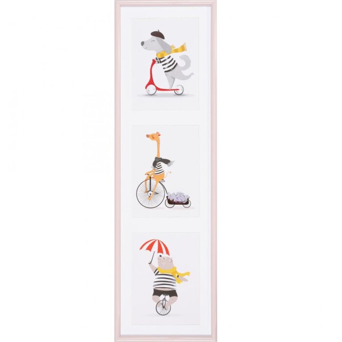 Henzo Galerie foto Napoli 3 fotografii 13x18 cm roz