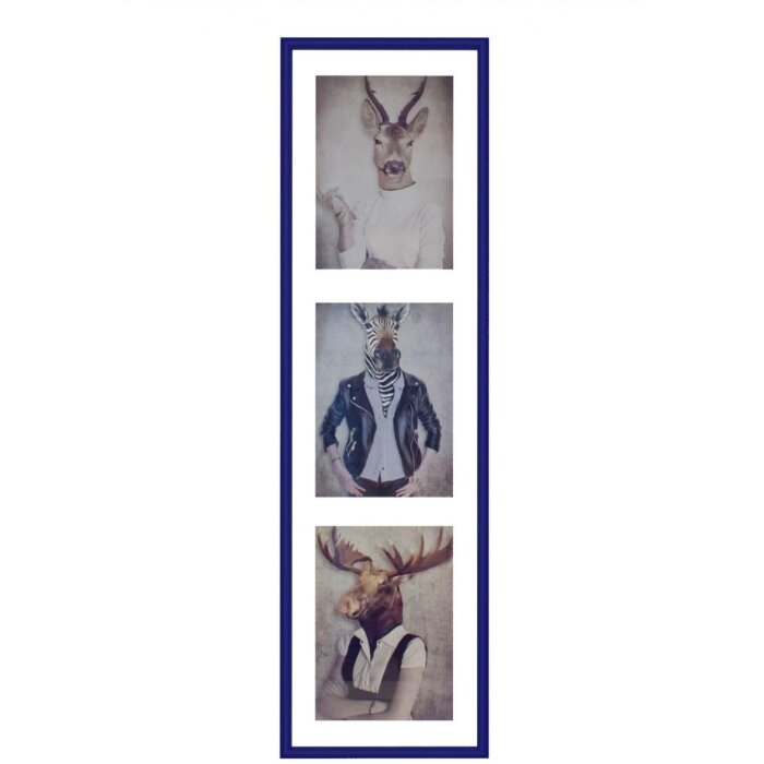 Henzo Galerie foto Napoli 3 fotografii 15x20 cm albastru