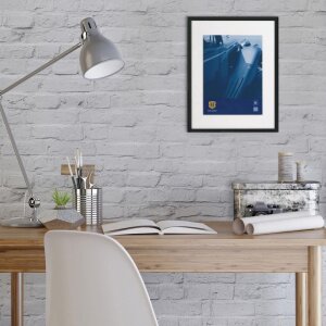 Henzo cadru din aluminiu Portofino 30x45 cm negru