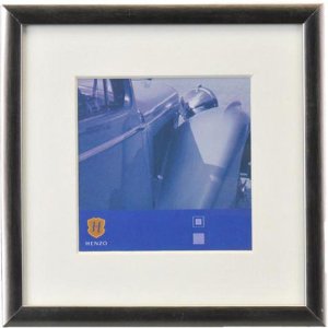 Henzo Portofino cadru din aluminiu 40x40 cm negru