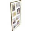 Galerie foto Henzo Napoli pentru 8 fotografii 13x18 cm aur 38x73,9 cm montare pe perete