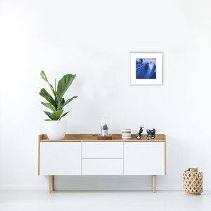 Henzo aluminiu cadru Portofino 50x50 cm argint