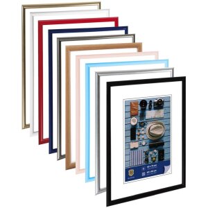 Henzo cadru din plastic Napoli 60x90 cm negru