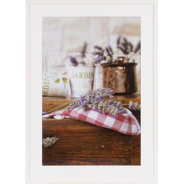 Cadru din lemn Jardin 70x100 cm alb
