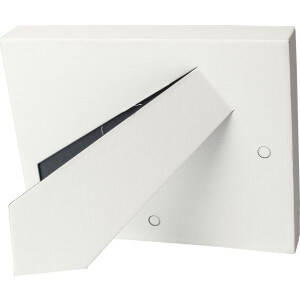 Rama foto Passepartout 10x15 cm crem fără sticlă pentru agățat pe perete