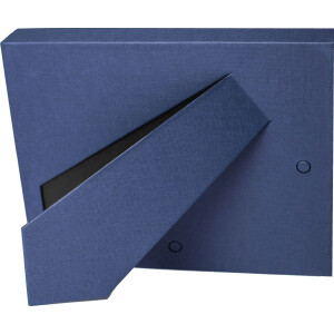 HNFD Passepartout ramă foto 10x15 cm albastru fără sticlă cu suport