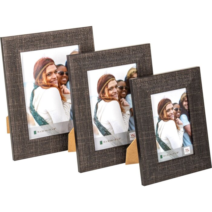 Walther Friendship Fotorahmen dunkelbraun 10x15 13x18 15x20 cm