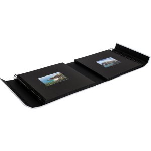 HNFD Fotoalbum Lona Weiß Leinen 1000 Bilder 34,5x33 cm 168 Seiten Spiralbindung