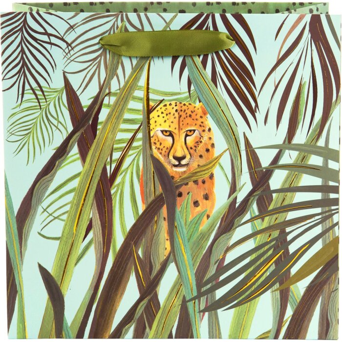 Țișă de cadou Wild Life Leopard 27x13x33 cm