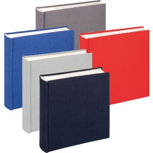 Walther Memo slip-in album pânză 200 fotografii 10x15 cm copertă din in