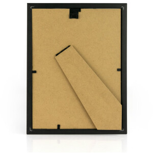 ZEP Edison cadru 15x20 cm negru cu passe-partout pentru 10x15 cm