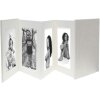 Deknudt lenjerie leporello gri pentru 8 fotografii 13x18 cm 8 passe-partouts