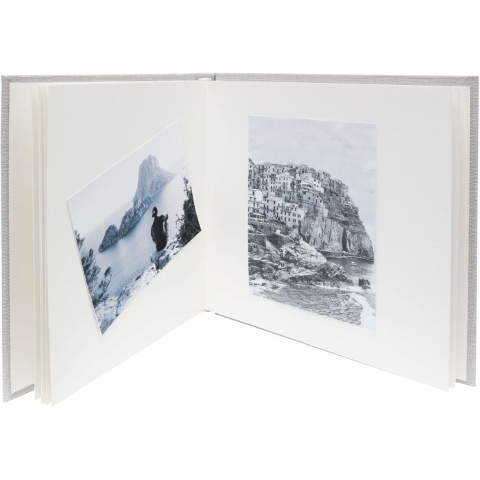 Album foto de lenjerie Deknudt A66DF7 gri 20x20 cm 20 pagini albe