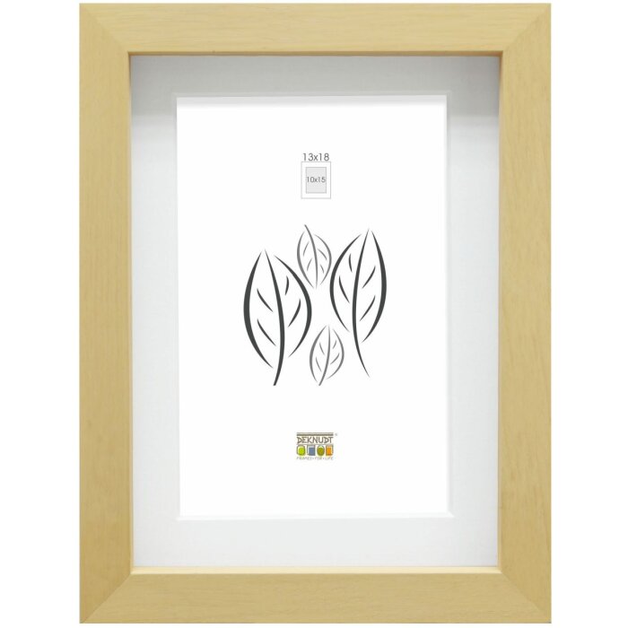 Deknudt Cadru pentru obiecte 3D S223H1P1 natural 20x20 cm