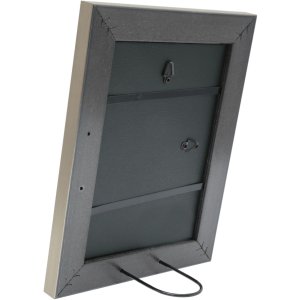 Deknudt Kunststoffrahmen S42PD1 silber 21x29,7 cm DIN A4 Urkundenrahmen