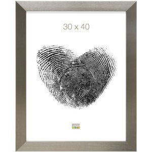 Deknudt Kunststoffrahmen S42PD1 silber 21x29,7 cm DIN A4 Urkundenrahmen