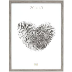 S43AH Deknudt cadru din lemn 18x24 cm gri