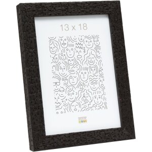 Cadru din lemn S45RL negru 13x18 cm
