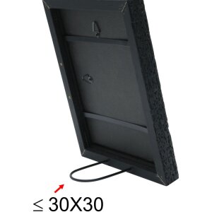 Cadru din lemn S45RL negru 13x18 cm