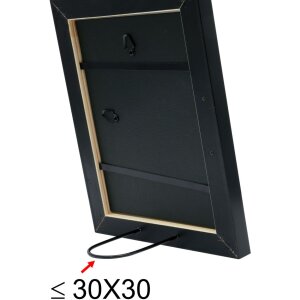 Deknudt cadru din lemn S45YD bronz 20x30 cm sticlă antireflex