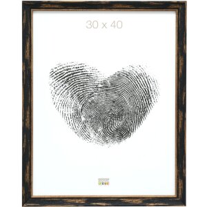 Cadru din lemn S46TG negru 18x24 cm