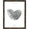 Cadru din lemn S46TG negru 18x24 cm