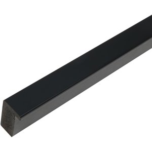 Deknudt Leinwand-Bilderrahmen S46V schwarz 30x45 cm Kunststoffrahmen