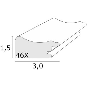 Rama foto S46XF verde-gri 30x40 cm