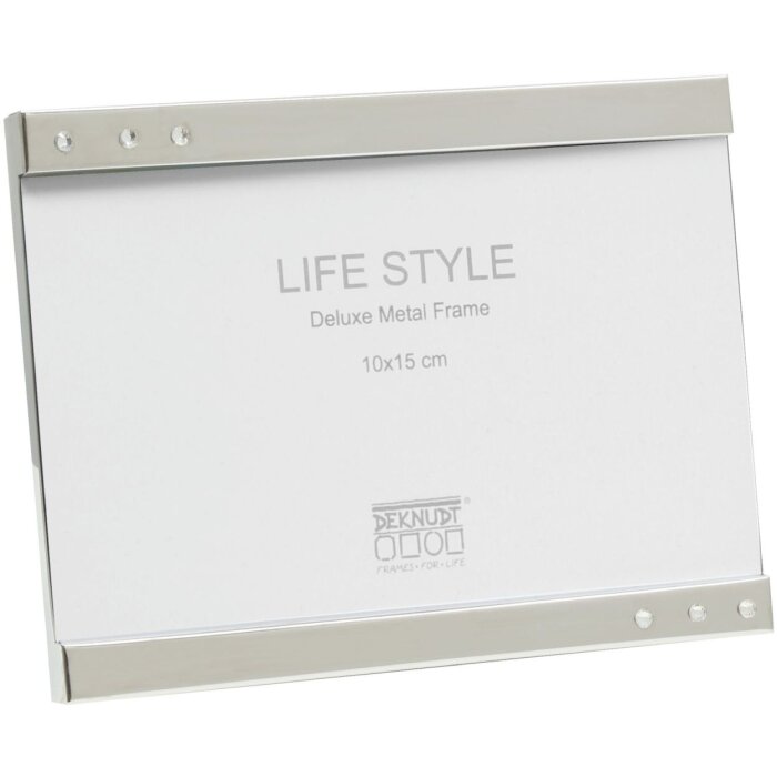 Rama foto S57MK1 argint cu pietre prețioase 13x18 cm