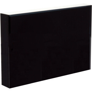 Cadru foto acrilic S58SF2 negru 5x15 cm