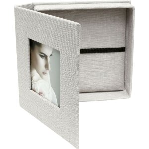 Deknudt USB box cutie de depozitare lenjerie gri 13x13 cm