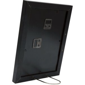 Deknudt cadru din lemn S66KF2 negru 15x20 cm cu passe-partout