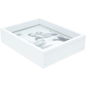 Cadru foto din lemn S68SK1 efect foto plutitor 25x25 cm