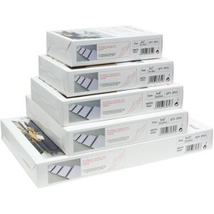 Bloc foto autoadeziv din spumă negru 10x15 cm - set de 2 bucăți